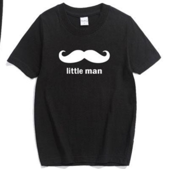 Set of tees “ Big Man, little Man” - Picture 3 of 5